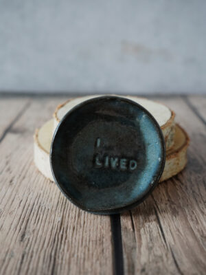 I Lived Trinket Dish
