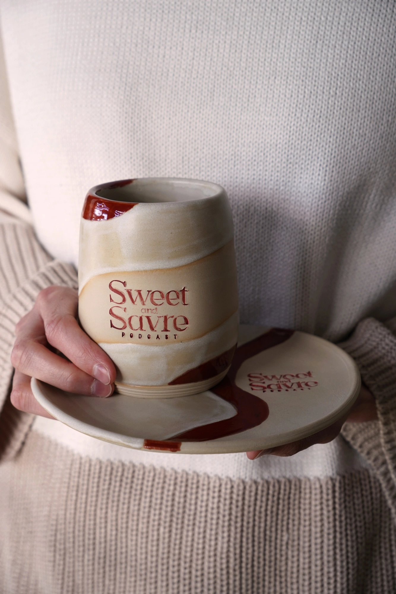 Sweet & Savre Mug & Plate set